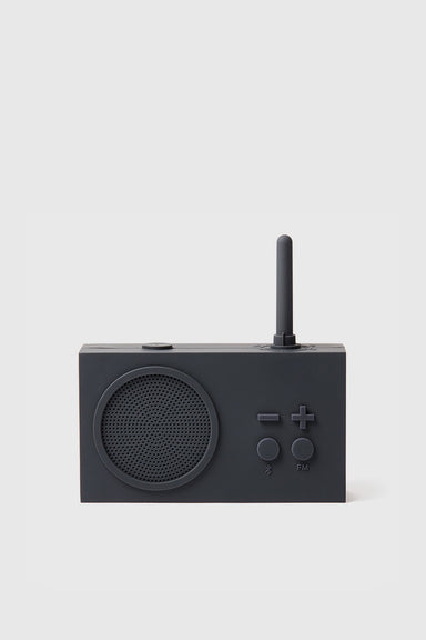 Tykho 3 FM Radio & Bluetooth Speaker - Dark Grey