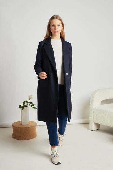 Samantha Coat - Navy