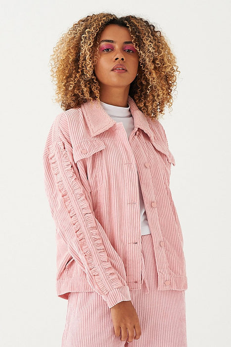 The Big Cord Jacket - Pink