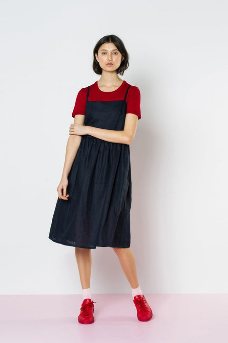 Willa Dress - Navy