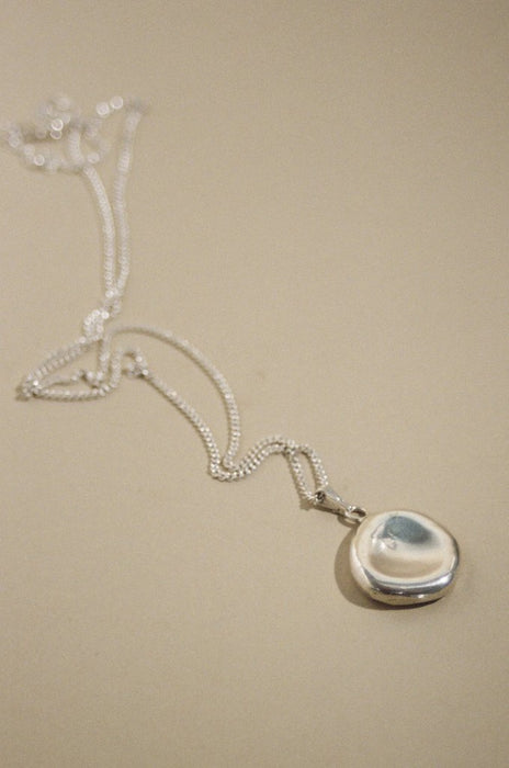 Coin Necklace - Silver