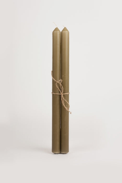 330mm Household Taper Candle - Taupe