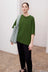 Oversized Boxy Tee - Grass