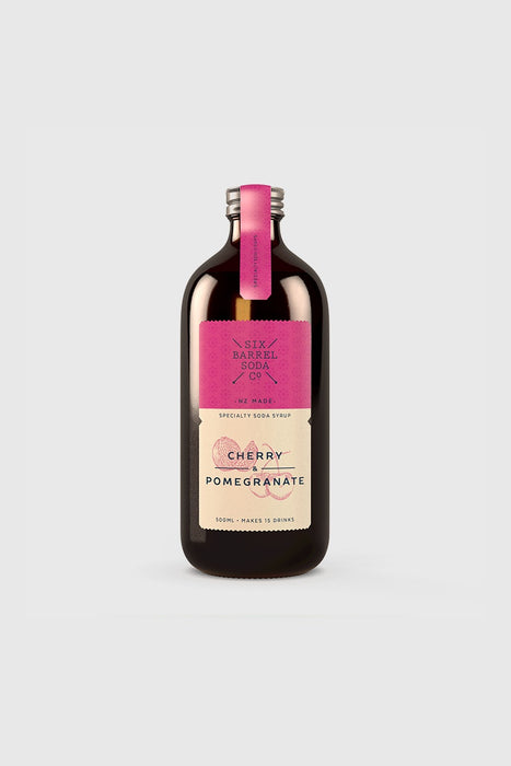 Cherry & Pomegranate Soda Syrup 500ml