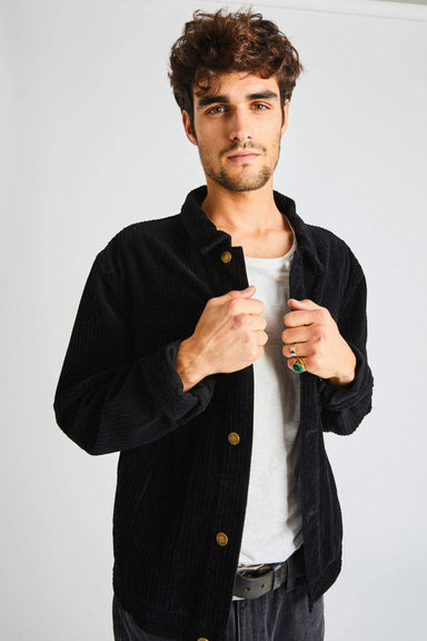 Morrison Cord Jacket - Black