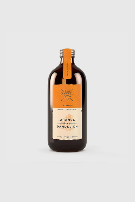 Orange & Dandelion Soda Syrup 500ml