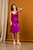 Duval Mini Dress - Princess Purple