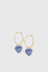 Labravo Earrings - Medium Blue
