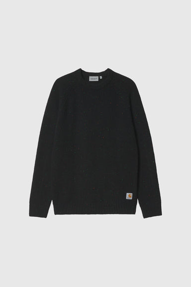Anglistic Sweater - Speckled Black