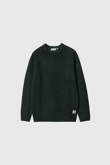 Anglistic Sweater - Speckled Dark Cedar
