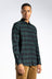 Anton Brushed Flannel Check - Black Watch Check