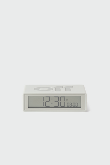 Flip+ Clock Reversible Alarm Clock - Mastic