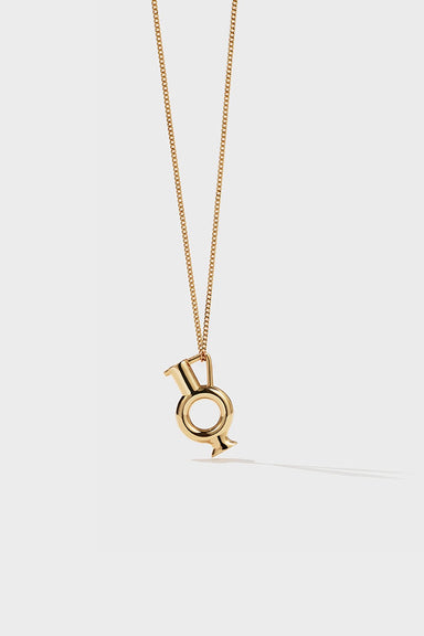 Babelogue Jug Charm Necklace - Gold Plated
