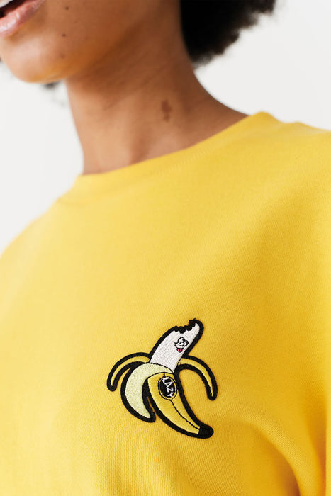 Banana Sweatshirt - Yellow