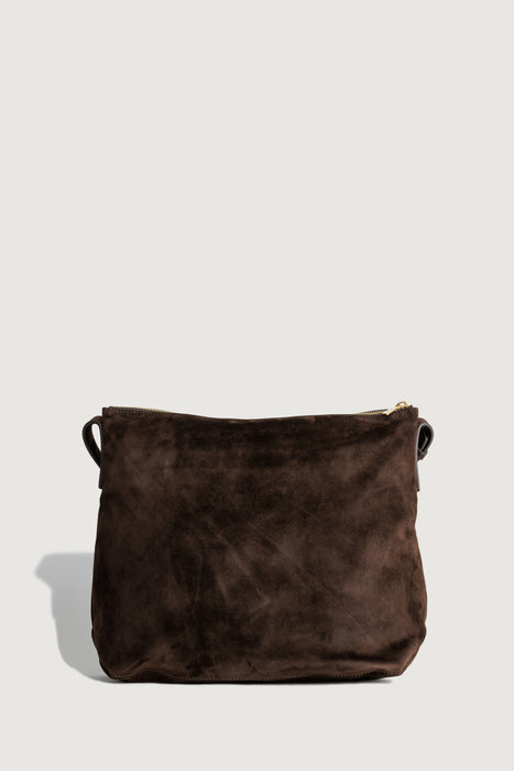 Braidy Bag - Coffee Suede