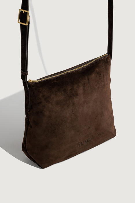 Braidy Bag - Coffee Suede