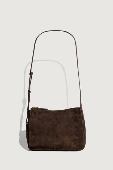 Brooke Bag - Coffee Suede