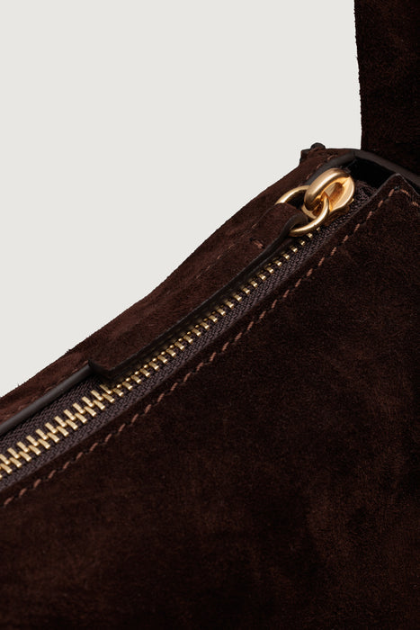 Brooke Bag - Coffee Suede