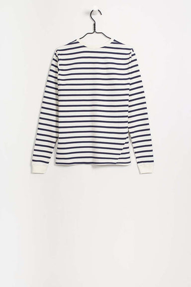 BB Boyfriend Top - Navy/Natural Stripe