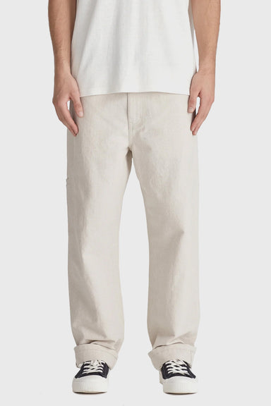 Linen/Cotton Work Pant - Natural