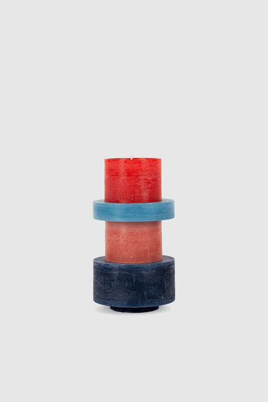 Candle Stack 04 - Red / Blue