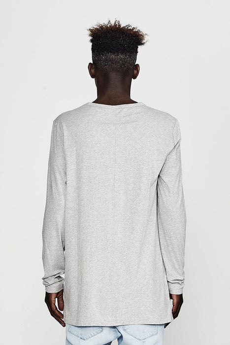 Classic L/S Tee - Grey Marle