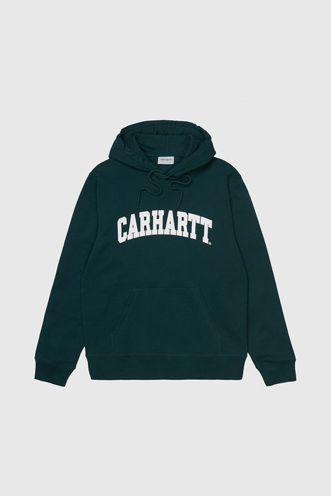 Hooded University Sweatshirt - Fraiser / White