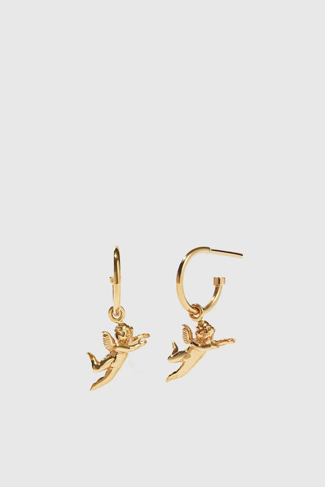 Cherub Signature Hoops - Gold Plated