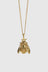 Bee Charm Necklace - Gold Plated