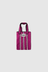 Stripe Crochet Bag - Aubergine / Lilac