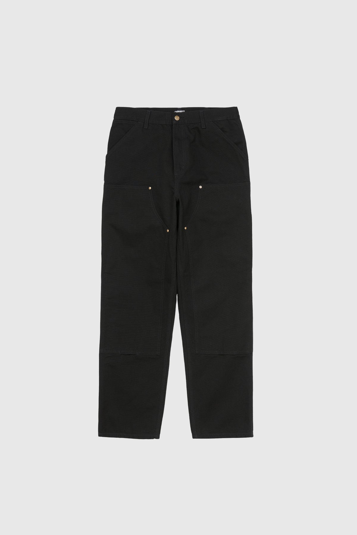 Carhartt WIP Relaxed Tapered Mens Trousers  Black Rinsed  JEANSTORE