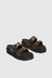 Myles Slip On Sandals - Dark Brown