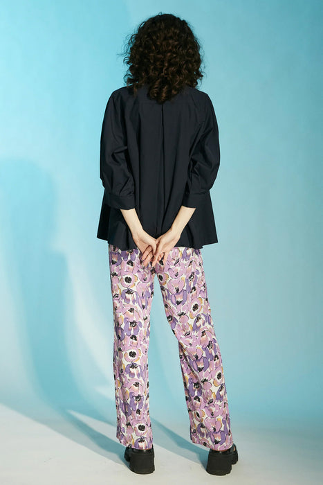 Feet On The Ground Pant - Lilac Floral