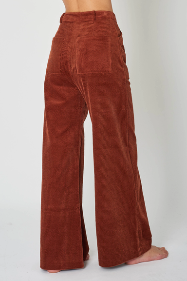 Francoise Cord Pant - Chestnut