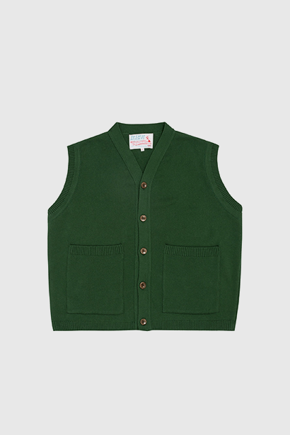 Pocket Sweater Vest - Conifer