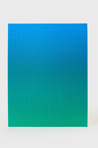 Gradient Puzzle - Blue / Green