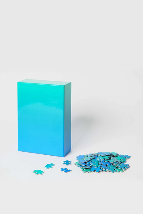 Gradient Puzzle - Blue / Green