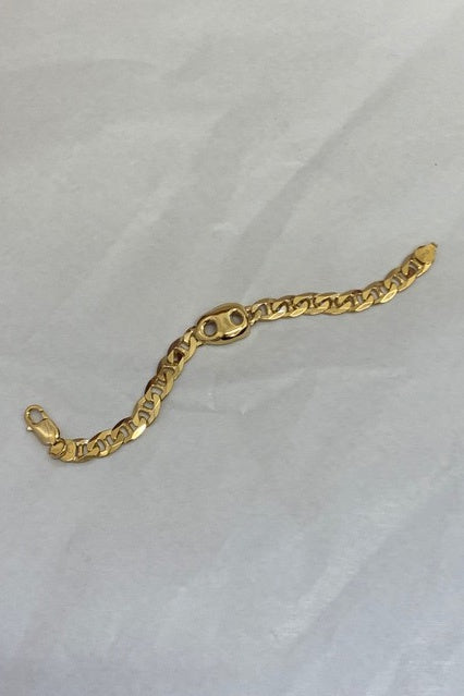 Anchor Bracelet - Gold Plated