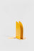 Folded Bookend Pair - Yellow