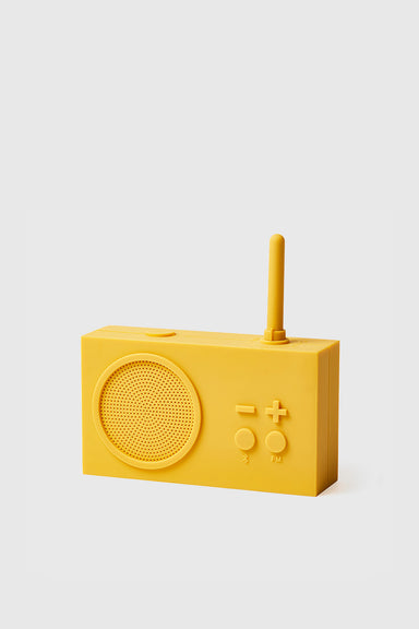 Tykho 3 FM Radio & Bluetooth Speaker - Yellow