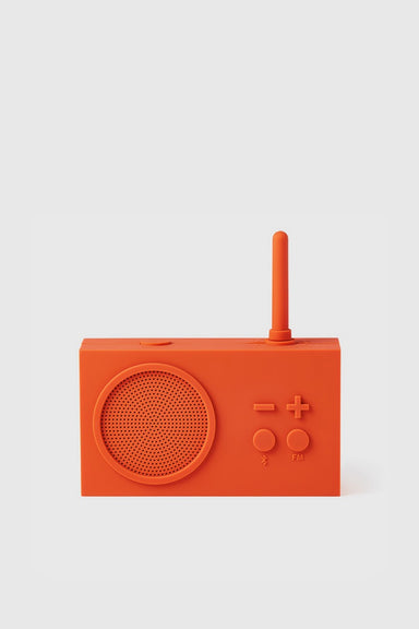 Tykho 3 FM Radio & Bluetooth Speaker - Orange