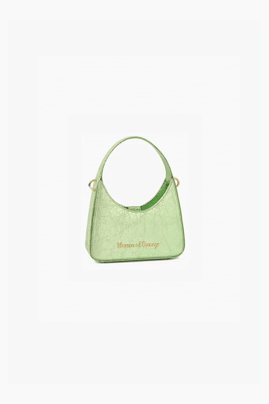 Mini Metallic Icon Bag - Metallic Green