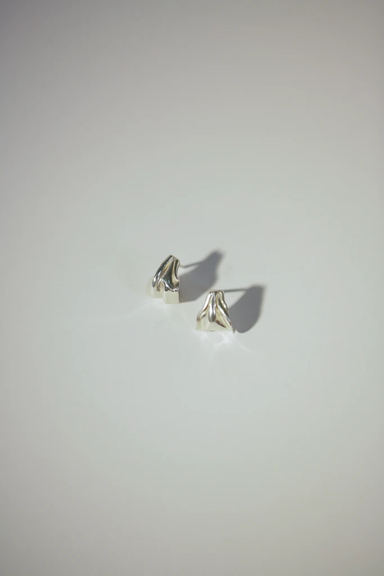 Mini Vieira Earrings - Sterling Silver