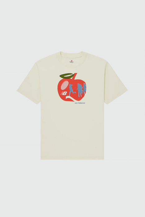 Made in USA Apple Graphic Tee - Dawn Glow