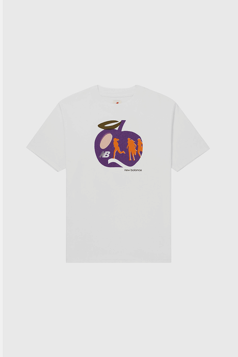 Made in USA Apple Graphic Tee - White