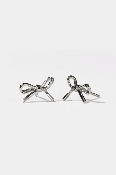 Bow Studs Small - Sterling Silver