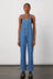 Joy Jumpsuit - Laser Flower Blue