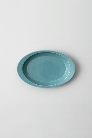 Oval Plate - Green