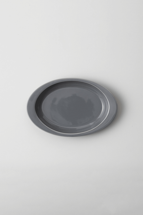 Oval Plate - Gray