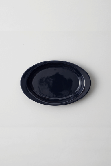 Oval Plate - Navy
